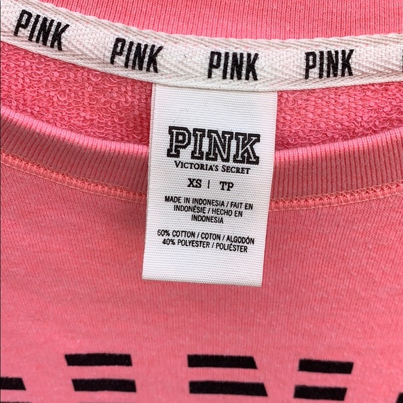 Pink Victoria’s Secret sweatshirt - Picture 2 of 8